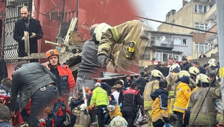 SON DAKİKA: İstanbul Fatih’te iki bina çöktü! Enkaz altında kalanlar var