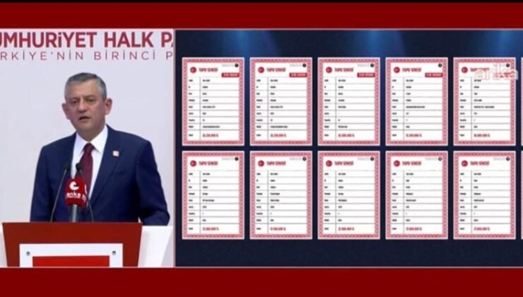 SON DAKİKA | Özgür Özel Akın Gürlek’in mal varlığını açıkladı