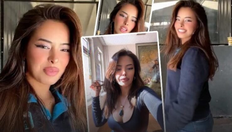 Sosyal medyanın konuştuğu 'manken' kasiyer