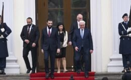 Suriye Cumhurbaşkanı Şara, Berlin'deki üst düzey temaslarına başladı