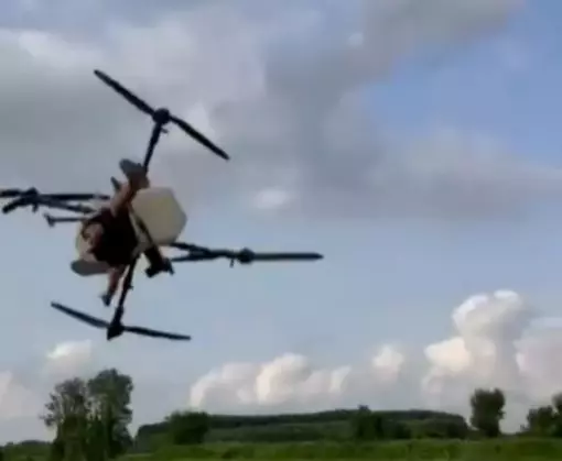 Hemşehrisine özenen çiftçi, dronla hüsran yaşadı