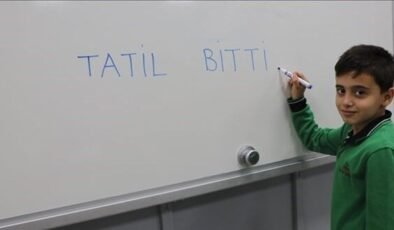 Ara tatil bitti, yarın ders zili yeniden çalacak