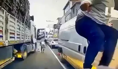 Trafikte dehşet saçan baba ve oğlu ifadesi de kurtarmadı