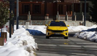 Togg taksi Karadeniz yollarında