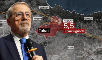 Tokat’taki 5,5 büyüklüğünde deprem sonrası Naci Görür’den ilk açıklama