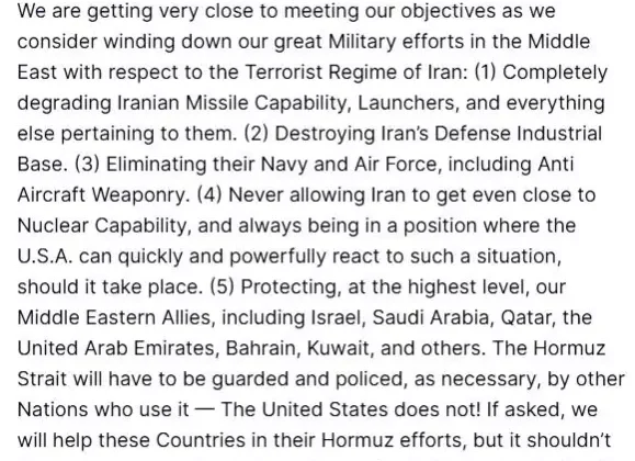 Trump: İran'a yönelik askeri çabaları azaltmayı düşünüyoruz