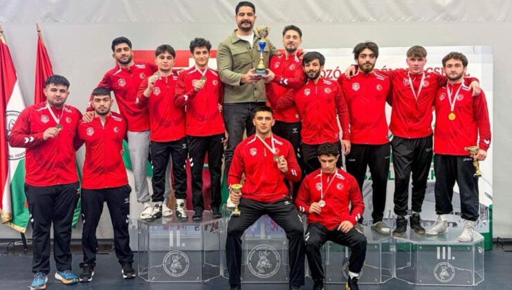 U20 Grekoromen Güreş Milli Takımı şampiyon oldu