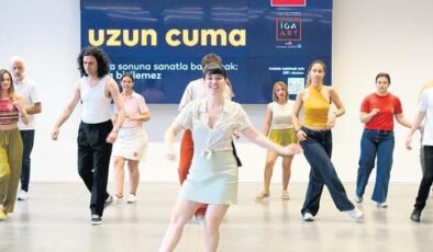 Uzun Cuma’da İGA Art’la sanat