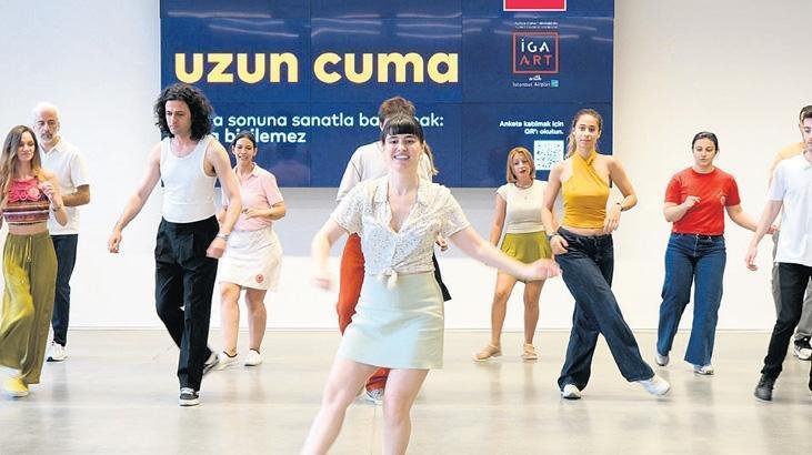 Uzun Cuma’da İGA Art’la sanat