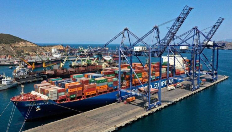 Limanlarda elleçlenen yük miktarında tüm zamanların rekoru