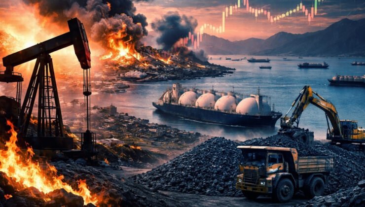 Enerji piyasalarında savaş dalgası: Petrol, gaz ve kömür fiyatları sert yükseldi