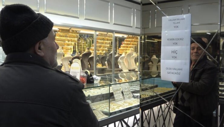 Altın düştü, kuyumcular isyan etti: Gram kalmadı, vallahi billahi yok