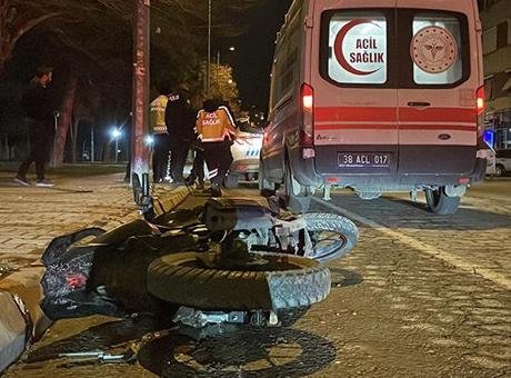 Yer: Kayseri! Polisten kaçan ehliyetsiz motosiklet sürücüsüne 336 bin lira ceza verildi