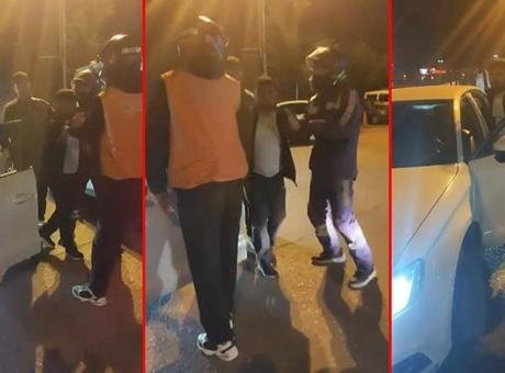 Yol verme tartışması dehşete döndü! Kuryeyi darbedip, aracıyla ezdi