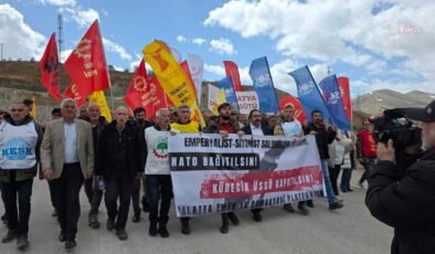 Kürecik’te "NATO" protestosu: “Emperyalist siyonist saldırganlığa hayır, Kürecik Üssü kapatılsın”