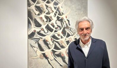 Cemil Eren’in resim sergisi Ankara’da açıldı  ‘Çok değişik formda eserleri bulacaksınız’