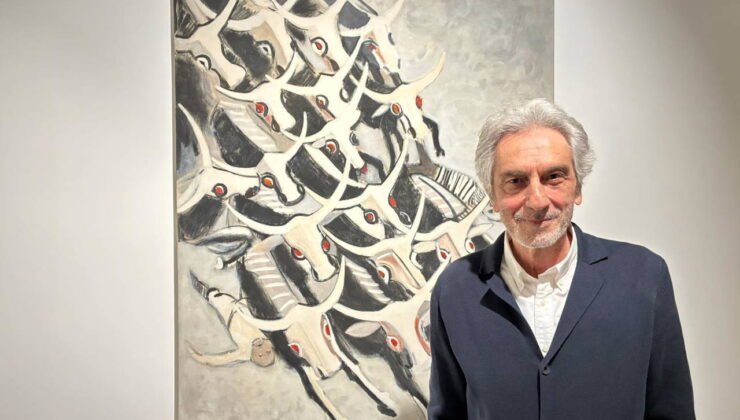 Cemil Eren’in resim sergisi Ankara’da açıldı  ‘Çok değişik formda eserleri bulacaksınız’