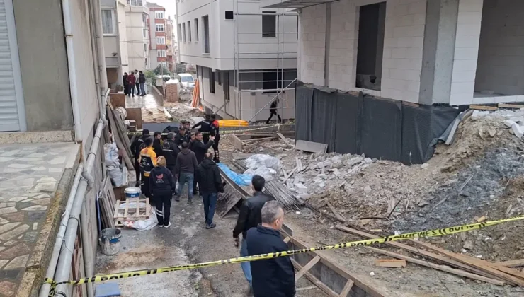 İstanbul'da iş cinayeti: Şantiye şefi 5. kattan düşerek öldü