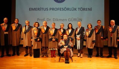 Gazetemizin yazarı Dikmen Gürün, öğretim üyesi olduğu Kadir Has Üniversitesi'nden 'Emeritus Profesörlük' unvanı aldı