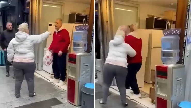 Şişli’de müşteriyle spotçu arasında yumruklu kavga: 'Beni kandırdın'