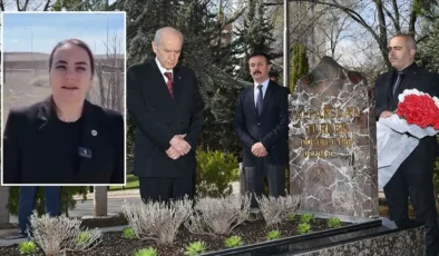 Alparslan Türkeş'in mezarında gerginlik! Ayyüce Türkeş Taş: 'Babamı ziyaretim engellendi, koruma polisim darbedildi'