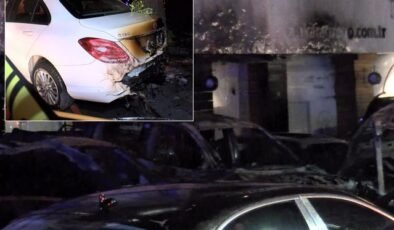 15 araç bir gecede kül oldu: Tek şüphe üzerinde duruluyor
