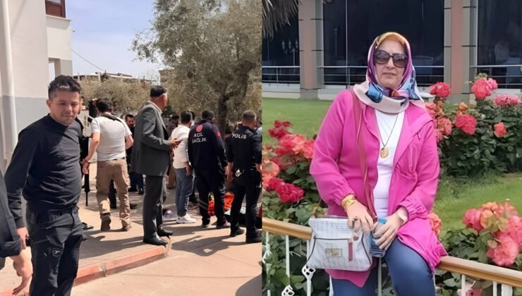 Kahramanmaraş'taki okul saldırısında öğrencilerine siper olmuştu: Ayla öğretmenin eşi cenazede fenalaştı!
