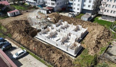 Altınordu’da kreş ve gündüz bakımevi inşaatı yükseliyor