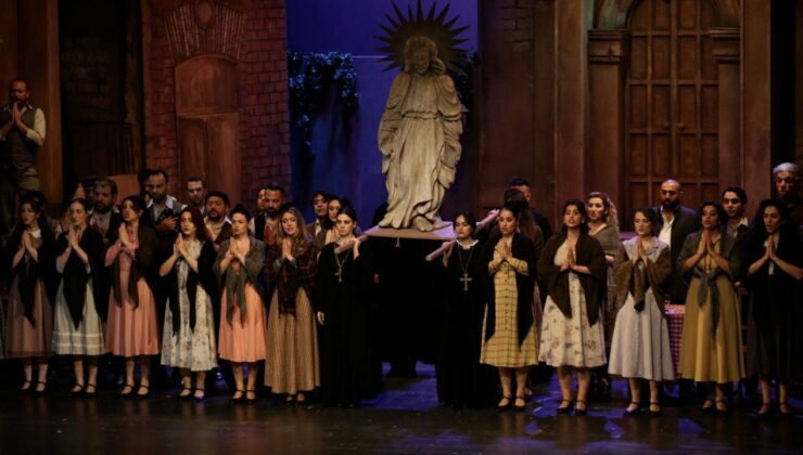 Samsun Devlet Opera ve Balesi 'Cavalleria Rusticana' operasını sahneledi