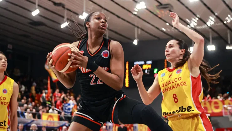 ÇBK Mersin EuroCup finalinde avantajı kaptı!