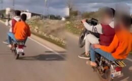 Jandarmadan motosiklet sürücüsüne rekor ceza