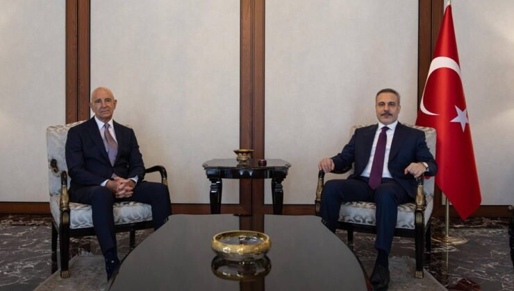 Dışişleri Bakanı Fidan, ABD'nin Ankara Büyükelçisi Barrack'ı kabul etti