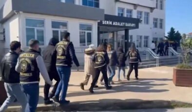 Antalya'da dolandırıcılık operasyonu: 16 gözaltı