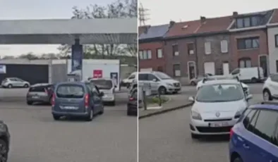 ABD'nin Hürmüz ablukası Avrupa'yı vurdu: Belçika'da akaryakıt kuyrukları