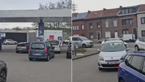 ABD'nin Hürmüz ablukası Avrupa'yı vurdu: Belçika'da akaryakıt kuyrukları