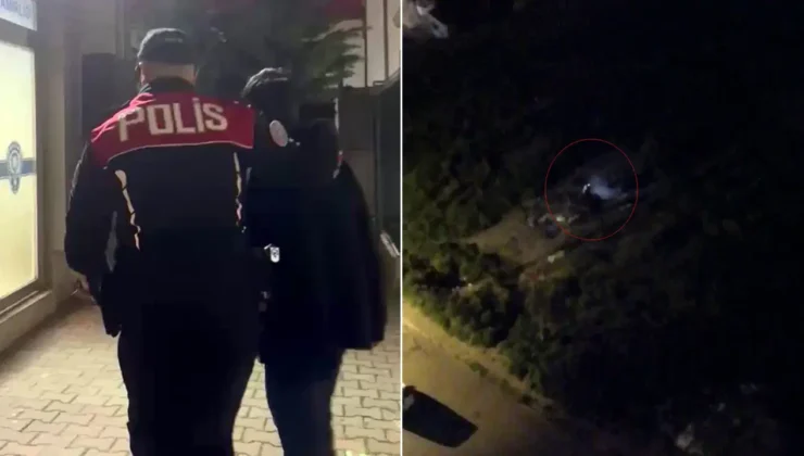 Esenyurt'ta iki çocuk boş arazide silah atışı yaparken yakalandı!