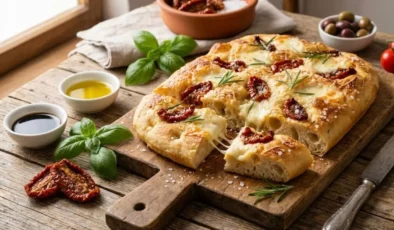 İtalyan lezzeti glutensiz focaccia tarifi