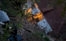 Sarıyer’de toprak kayması sonucu 6 binaya tahliye kararı verildi