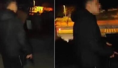 Küçükçekmece'de dehşete düşüren görüntü! Uzun namlulu silahla sokak sokak gezdi