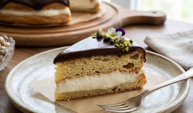 Dilim dilim Fransız zarafeti: Ekler kek tarifi