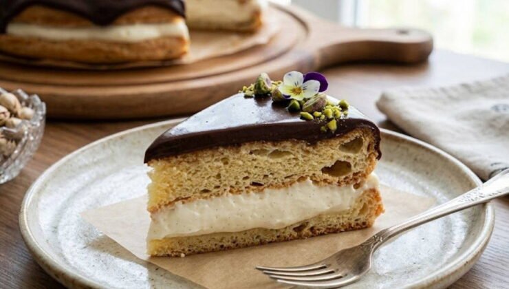 Dilim dilim Fransız zarafeti: Ekler kek tarifi