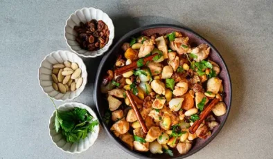 Orta Asya'dan saraya taşınan lezzet: Tavuk, bal ve kuru meyve bir arada…