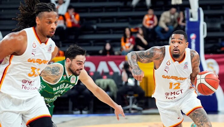 Galatasaray MCT Technic, Bursaspor'u farklı geçti!