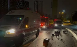 İstanbul Kartal'da iki otomobil çarpıştı: Yaralılar var!