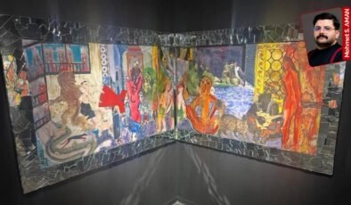Bedri Baykam’ın yeni sergisi Paris’ten sonra İstanbul’da ziyarete açıldı: Kitap gibi sergi