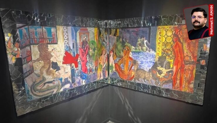 Bedri Baykam’ın yeni sergisi Paris’ten sonra İstanbul’da ziyarete açıldı: Kitap gibi sergi