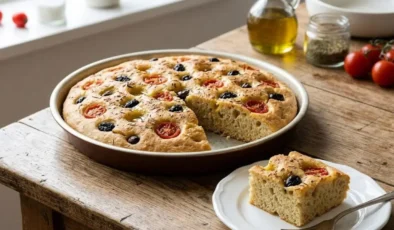 Şişkinlik yapmayan Akdeniz esintili lezzet: Glütensiz focaccia tarifi