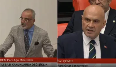 TBMM'de gergin anlar… DEM Parti ve İYİ Parti arasında 'Ankaranız batsın' tartışması