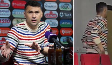Arkasını döndü ve bu cümleyi kurdu… Gaziantep FK'den istifa eden Burak Yılmaz'dan basın toplantısı sonrası korkutan sözler: 'Beni biri vurur ha!'