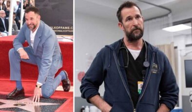 The Pitt dizisinin yıldızı Noah Wyle Hollywood Şöhretler Kaldırımı’nda